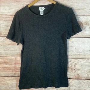 Calvin Klein Women’s Cotton Top Gray Medium